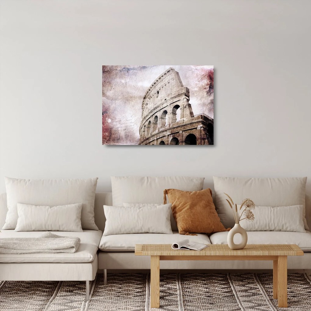 Tablou pe sticlă - Colosseum, Roma, Italia (70x50 cm)