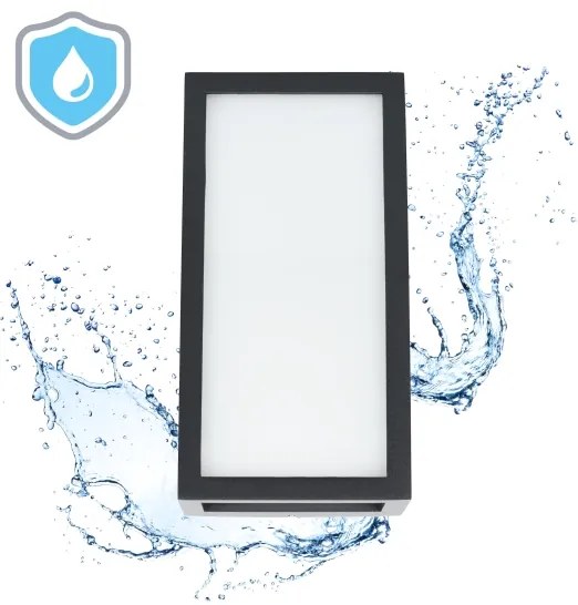 Aplică LED de exterior ENTERA LED/10W/230V 4000K IP54