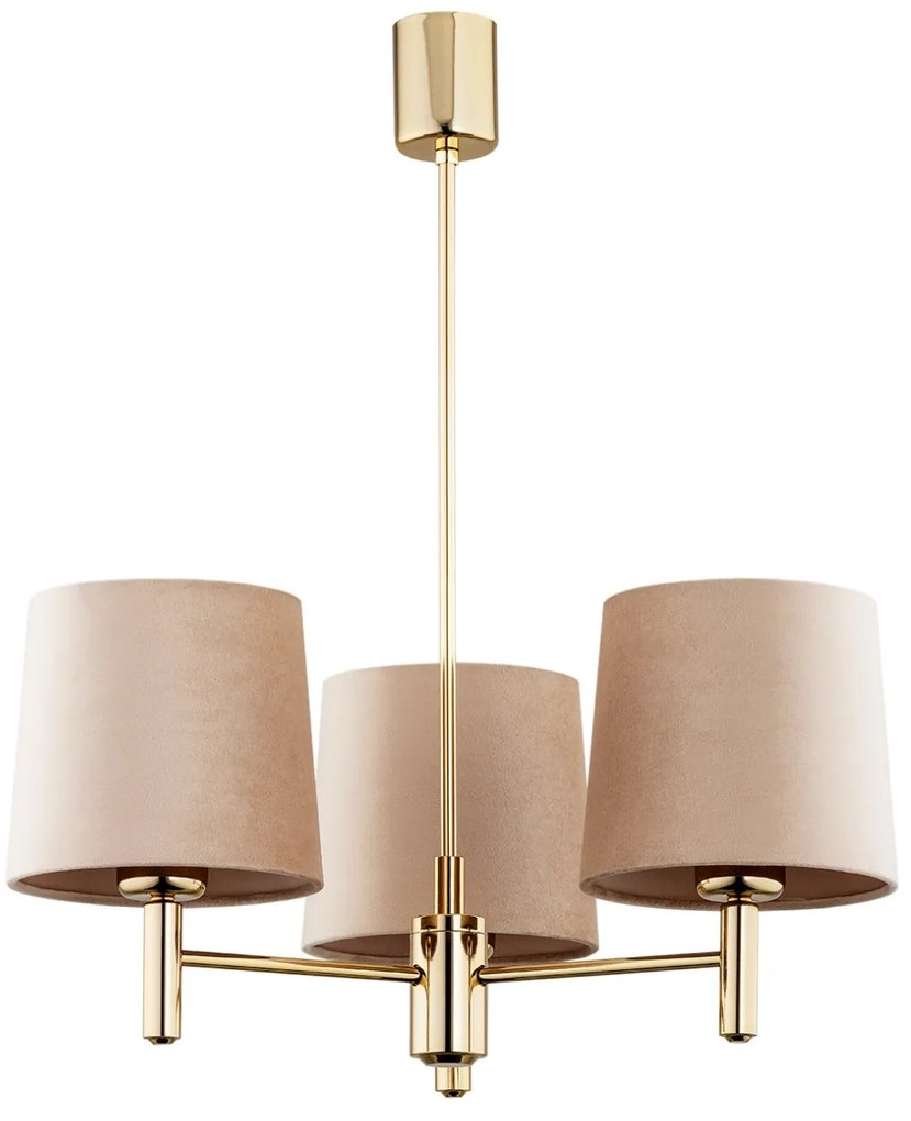 Candelabru modern design elegant PONTE 3L bej