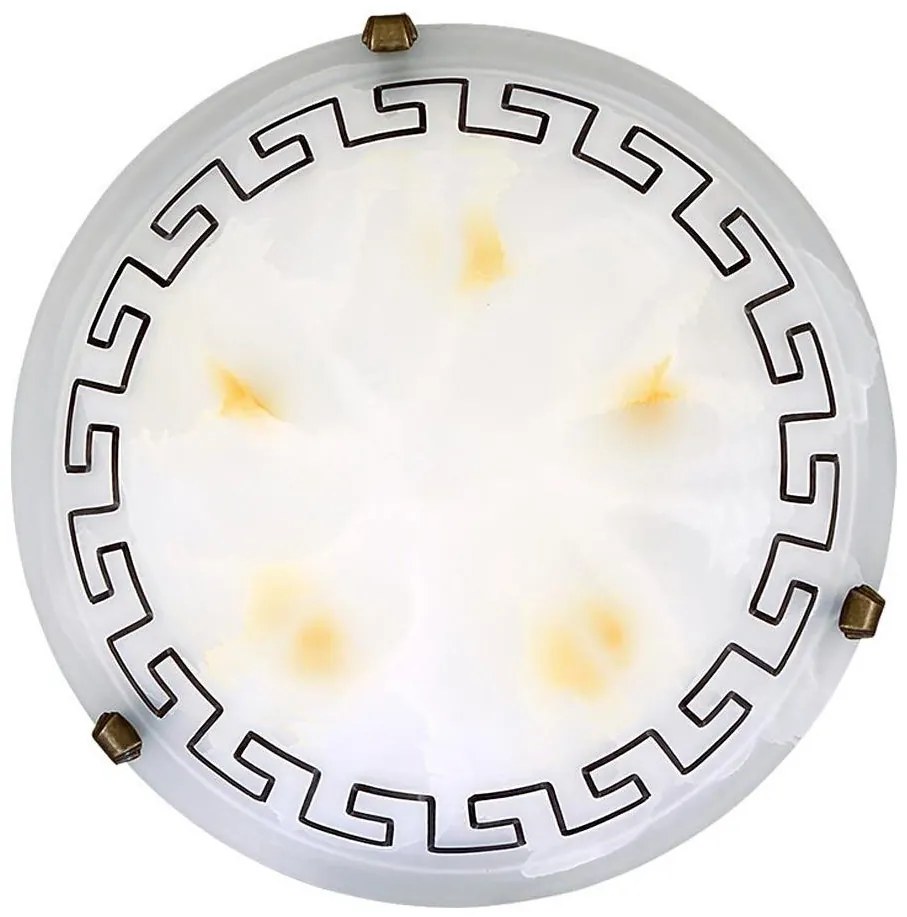 Abajur de rezervă din sticlă pentru plafonieră Rabalux 9236 ETRUSCO E27