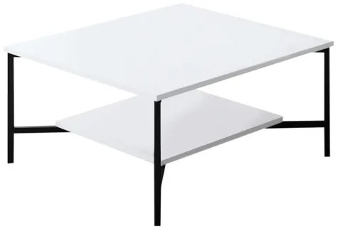 Set de mobilier pentru living Black, Alb- Negru