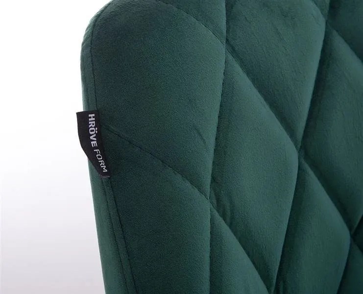 HR1054K Scaun Verde Catifea
