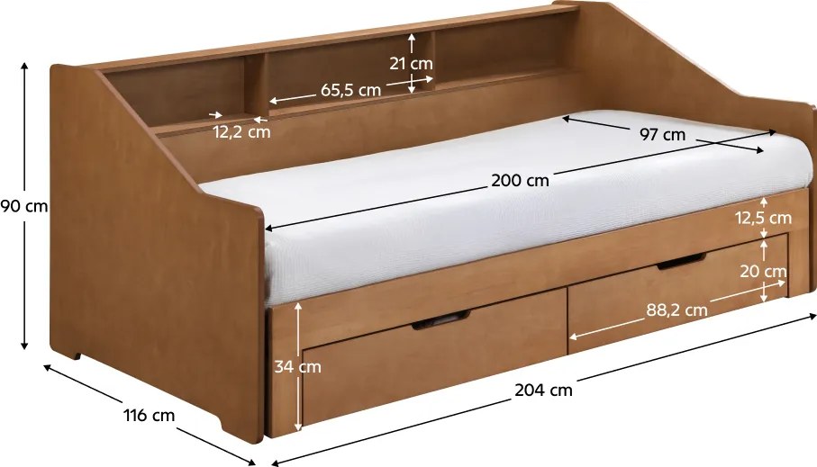Pat extensibil, stejar, MONETA
