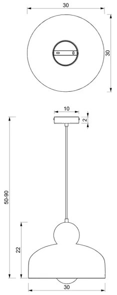 Lustră pe cablu HARALD 1xE27/60W/230V verde