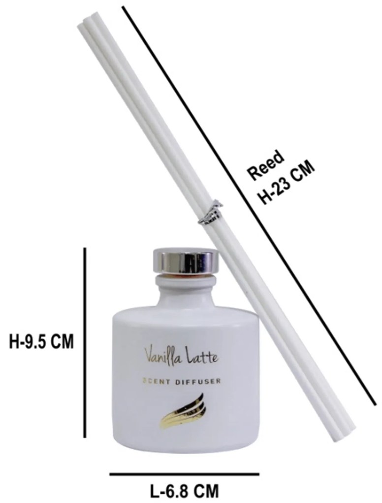 Odorizant camera cu betisoare VANILLA LATE, 100ml