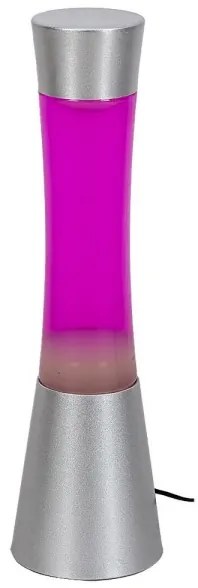 Lampă cu lavă MINKA 1xGY6,35/20W/230V roz Rabalux 7030