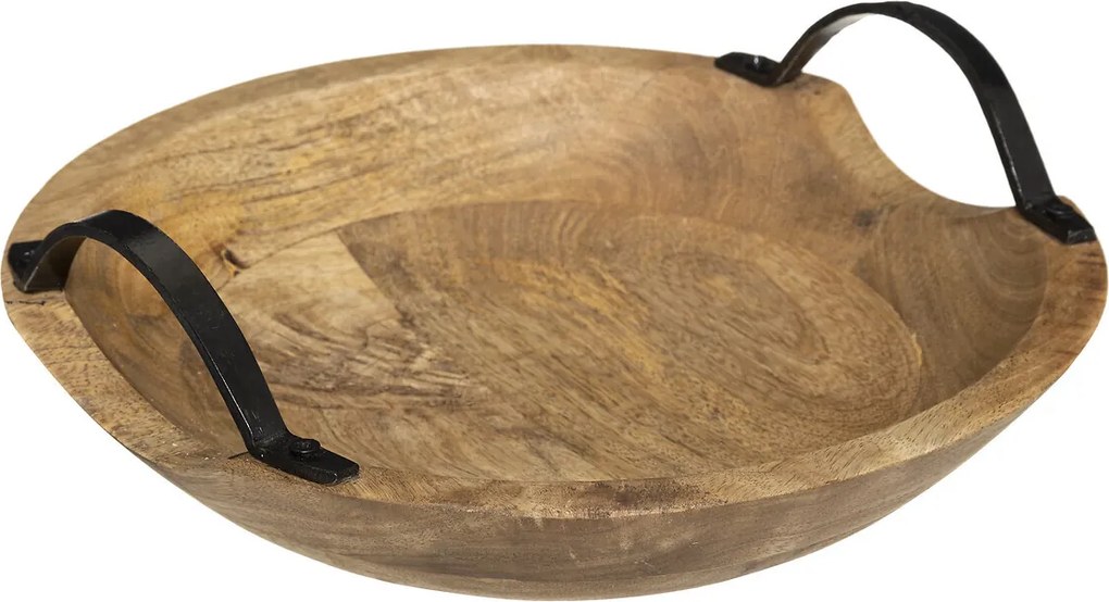 Bol de depozitare din lemn de mango, WILD
