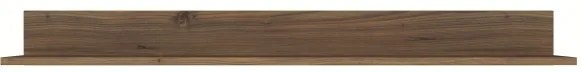 Raft de perete RANI 135,8x15 cm maro