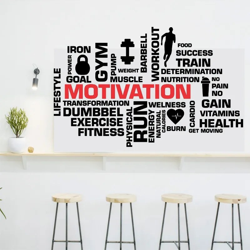 Sticker perete Motivation
