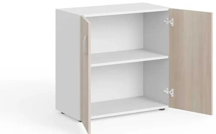Dulap scurt Manager 79,9 x 42,2 x 80 cm, salcâm deschis / alb