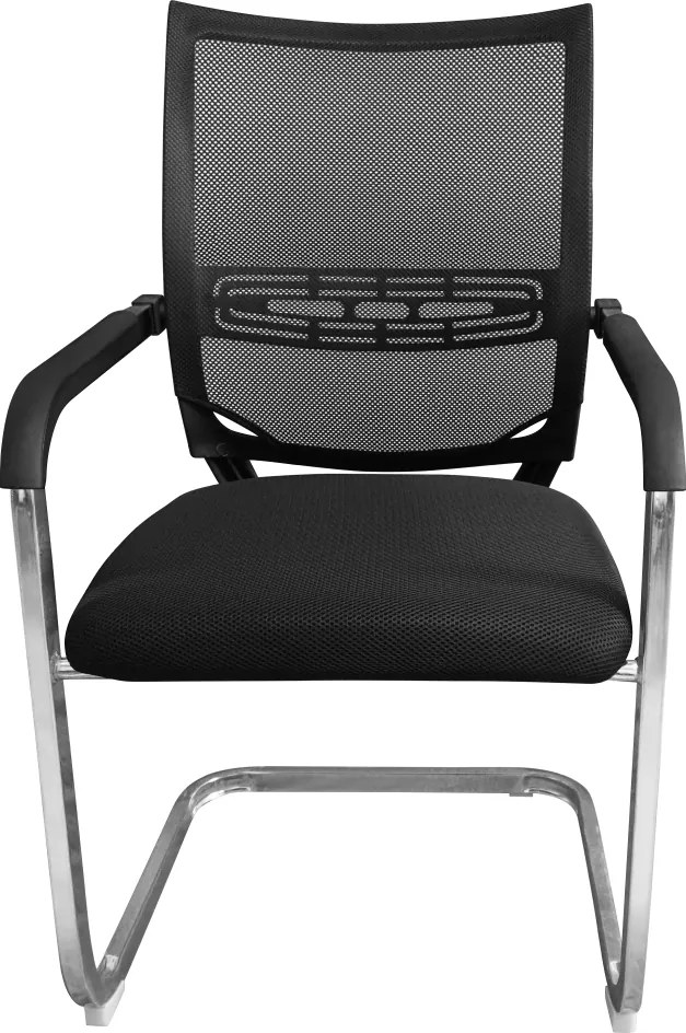 Scaun de conferinţe, negru, FAJE