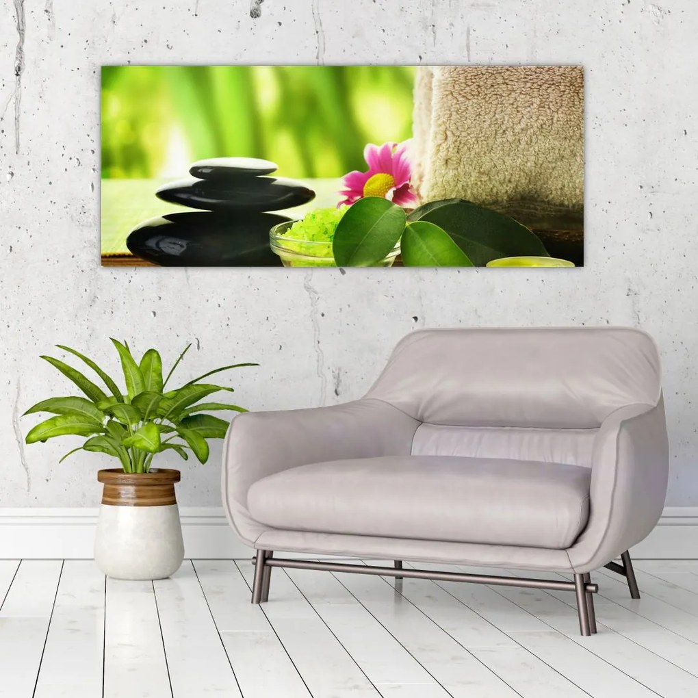 Tablou cu unelte pentru masaj (120x50 cm)