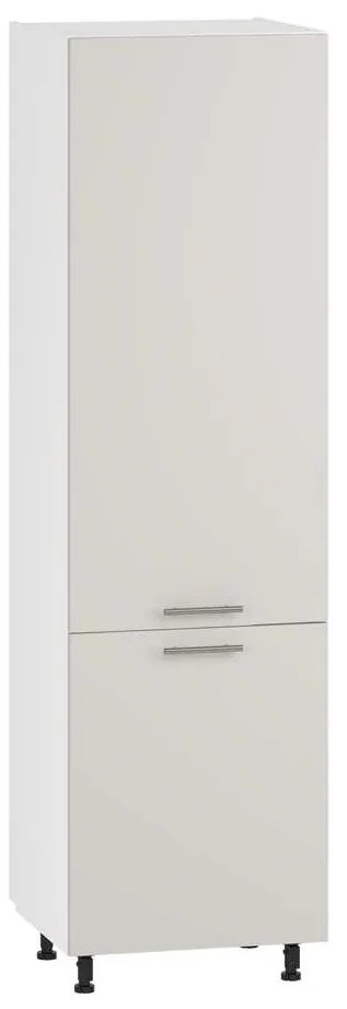 Dulap de jos Vento DL-60/214, alb / crem