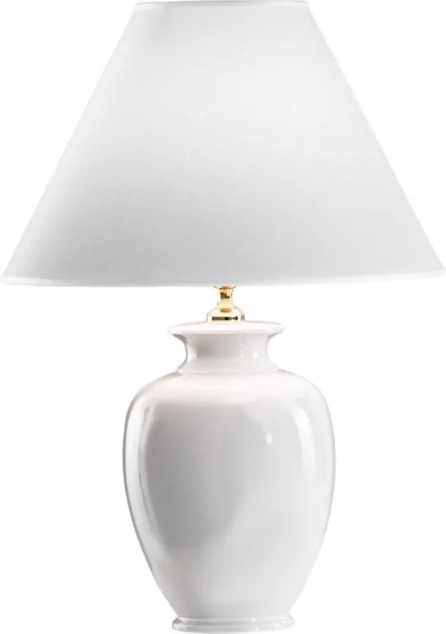 Kolarz 731.70W - Lampă de masă NONNA 1xE27/100W/230V albă