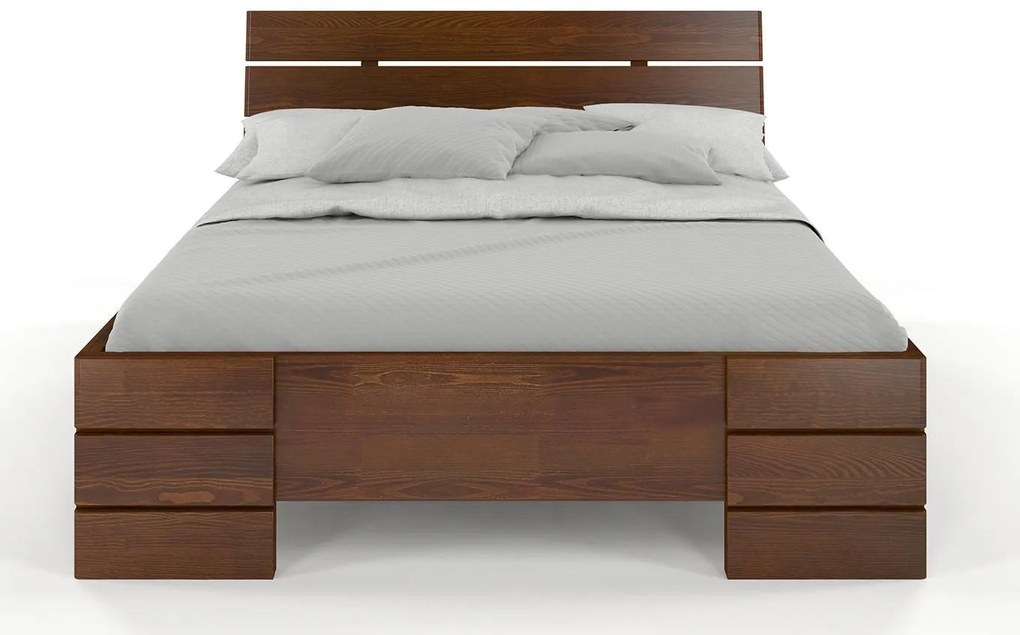 Pat matrimonial 160 cm Lorenskog High (pin). Promo -27%. 800244