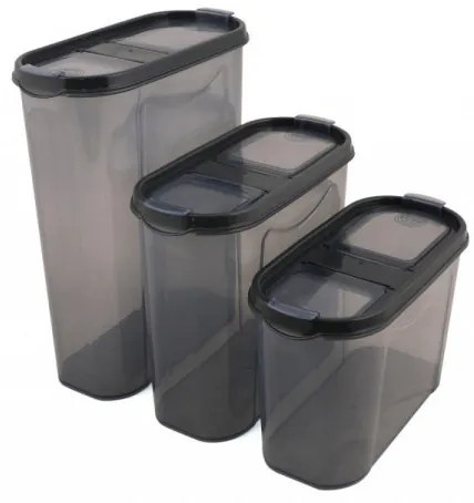 Set de Cutii pentru Depozitare, 12 Piese, Culoare Antracit, 964FRM1127