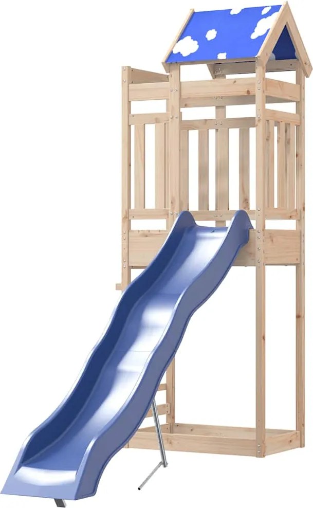 vidaXL Set de joacă pentru exterior, lemn masiv de pin