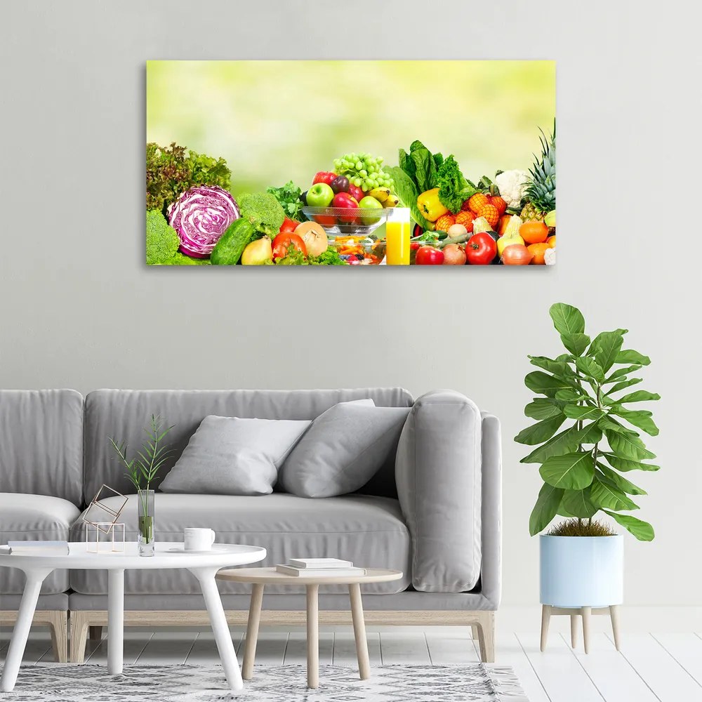 Imprimare tablou canvas Legume si fructe