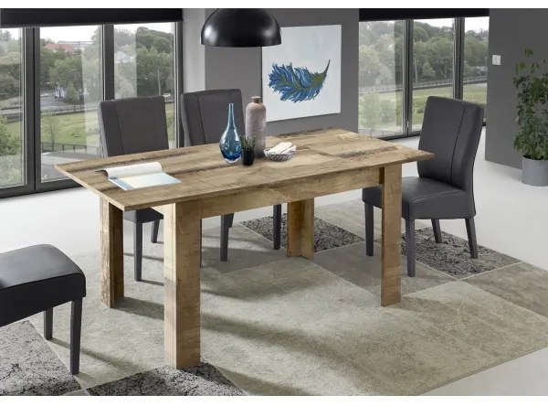 Masă extensibilă NERILA, arțar