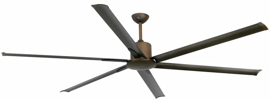 Ventilator XL cu telecomanda ANDROS maro