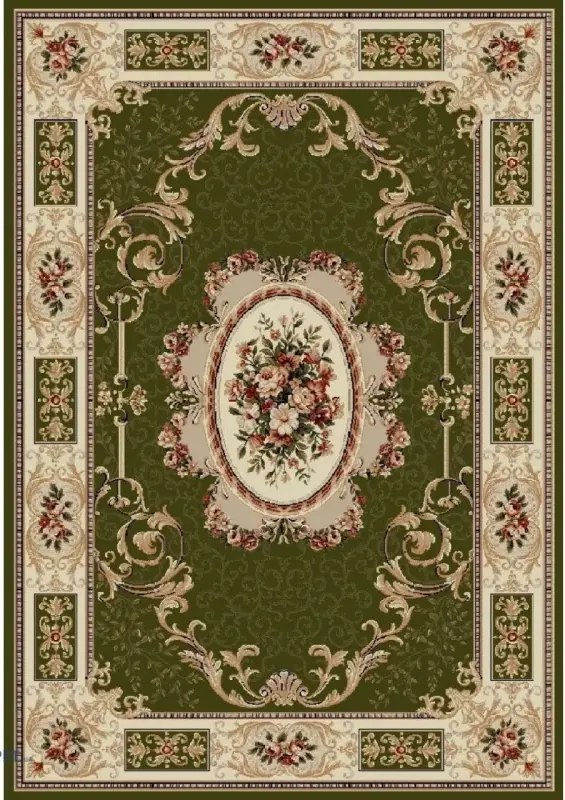 Covor Lotus 542 Verde Selectează mărime: 100 X 200