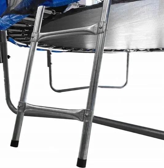 Trambulină de grădină pentru copii cu plasă de siguranță și scară 8FT - Ø 252 cm