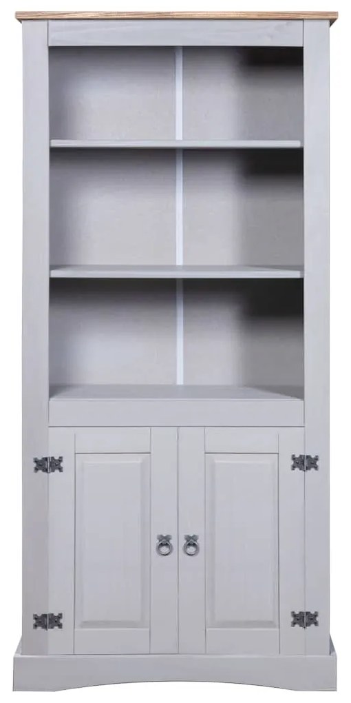 282623 vidaXL Dulap de bucătărie, gri, pin mexican, 80x40x170 cm, gama Corona