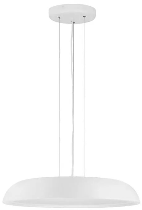 Lustra LED suspendata stil modern FELICIA alba 60cm