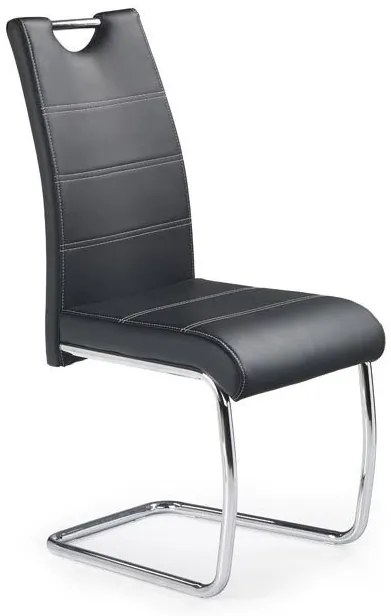 Scaun K211 piele ecologica negru