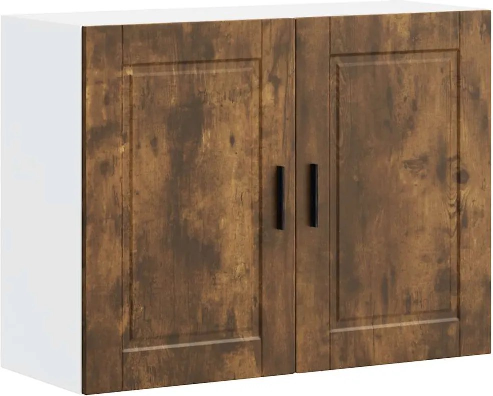 vidaXL Dulap de bucatarie "Porto" din lemn de stejar afumat