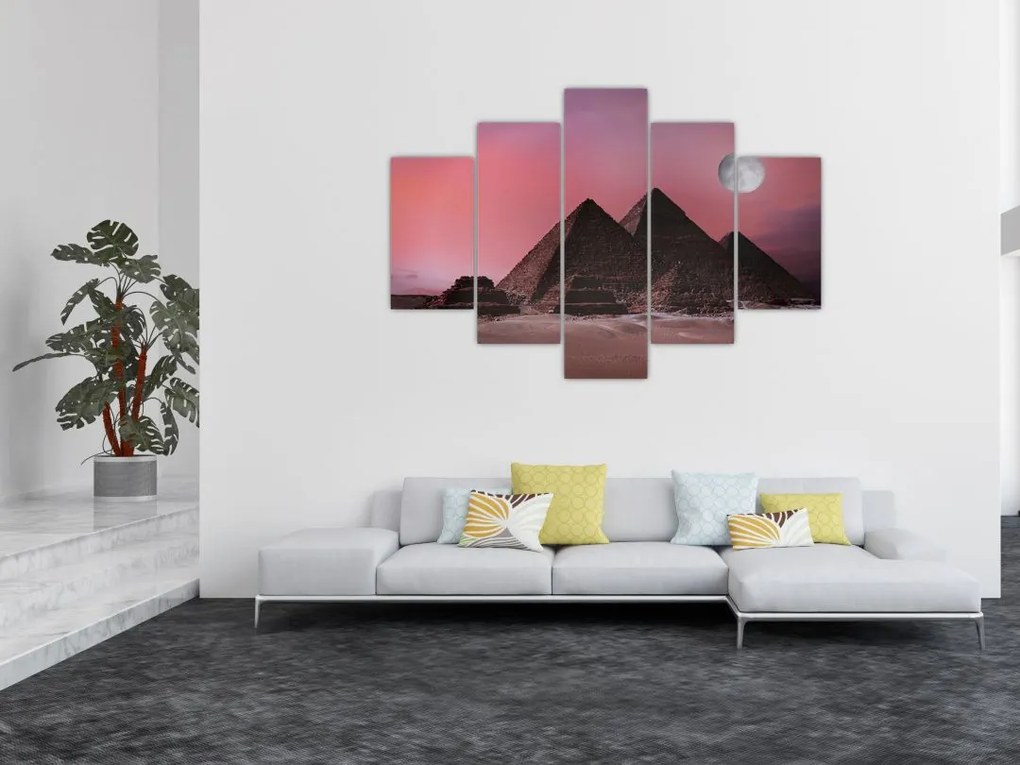 Tablou - Piramidă, Giza, Egipt (150x105 cm)