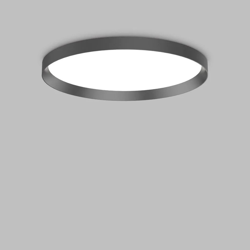 Plafoniera LED moderna Fly pl d60 2700k negru