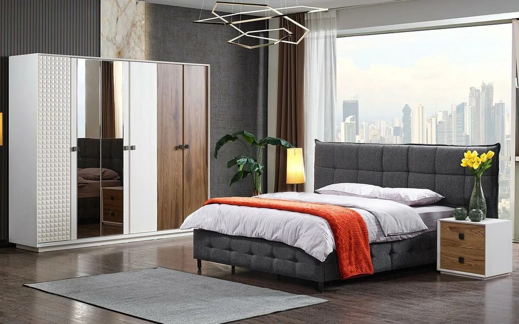 Sibari Set de mobila turcesc de lux pentru dormitor în stil Modern