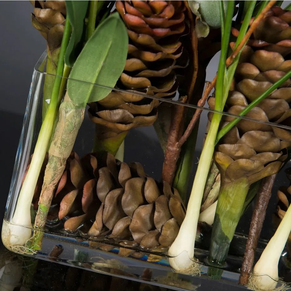 Aranjament floral design LUX ETERNITY RECTANGULAR VASE CORINTO 1142256.95