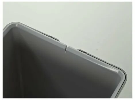 Coș de plastic Elletipi cu mânere 15 l, gri, 15 l