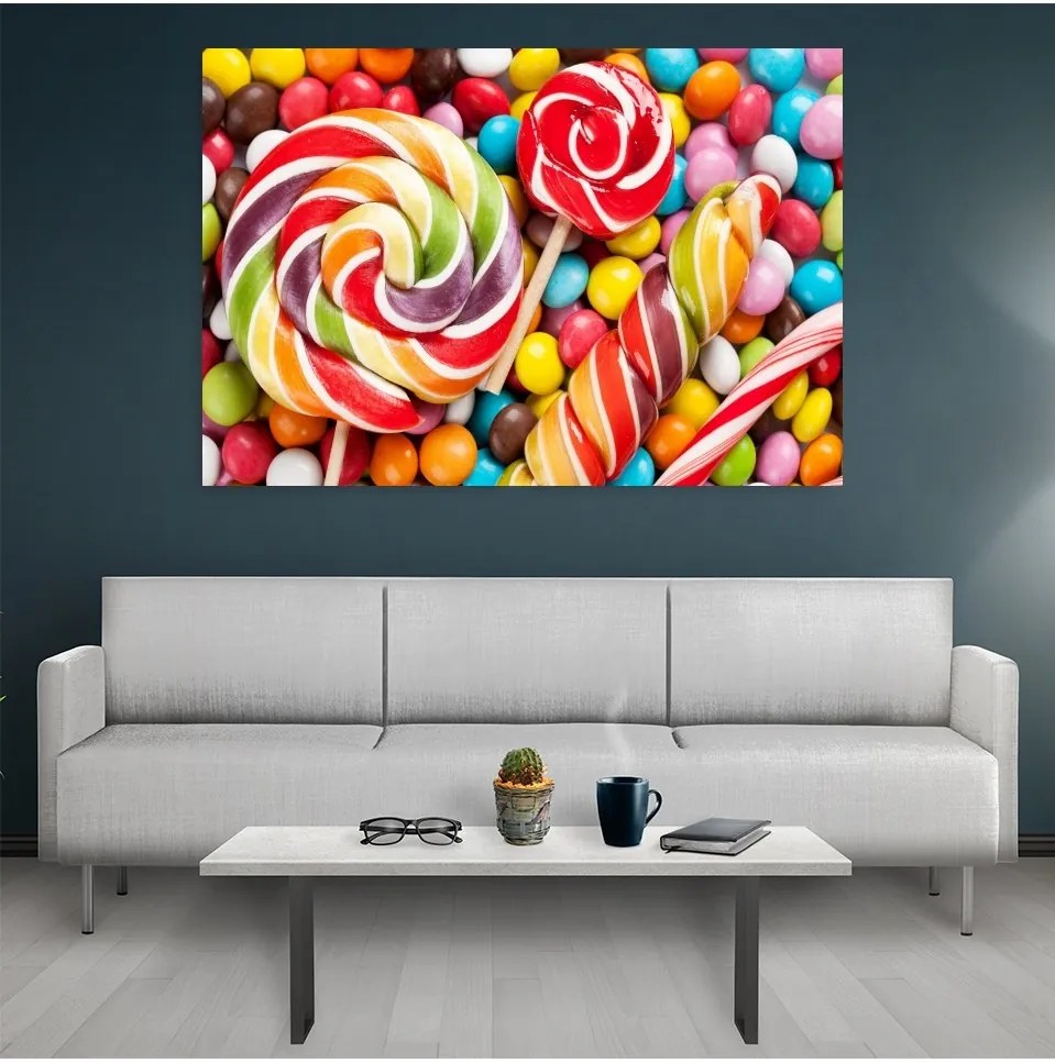Tablou canvas Lollipops 120x80 cm