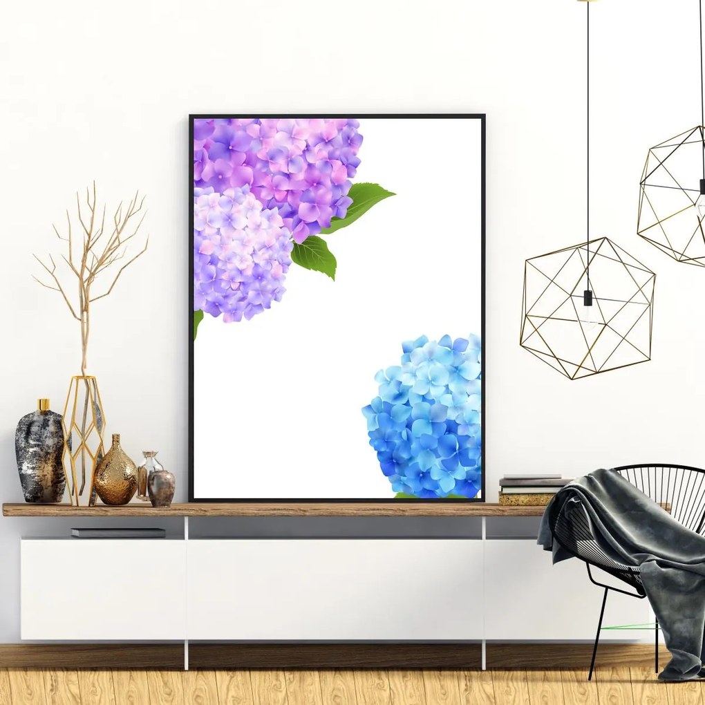 Poster - Hortensie (A4)