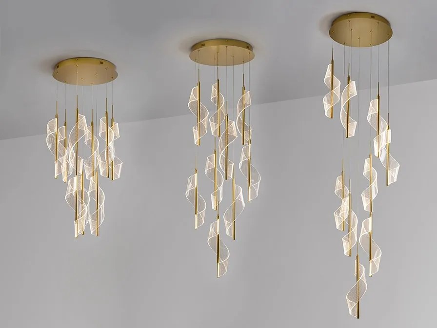 Lustra LED suspendata design modern Velas