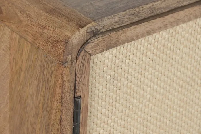 Comoda din lemn de mango si iuta naturala " Nomad Living "