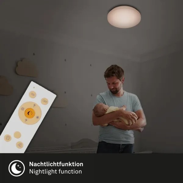 Plafonieră LED dimabilă Briloner 7377-016 LED/12W/230V 3000-6500K