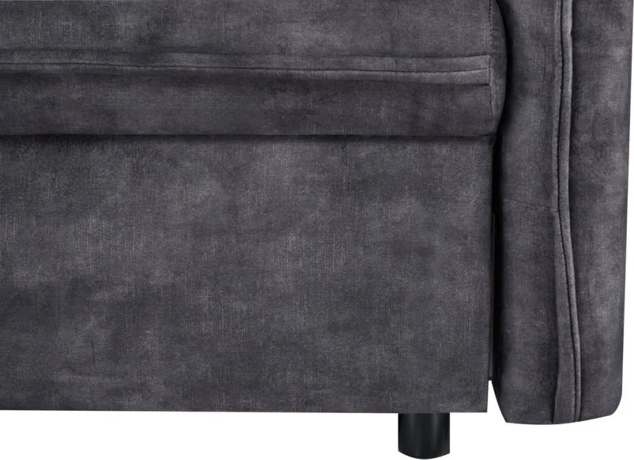 Canapea extensibila, Catifea Gri APARTMENT 215cm
