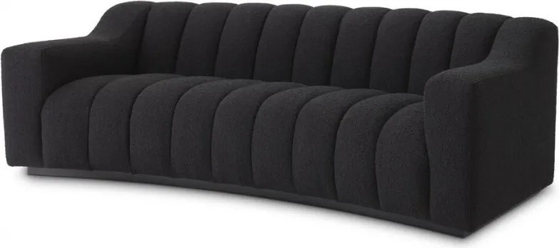 Canapea design LUX Kelly S boucle negru 115144 HZ