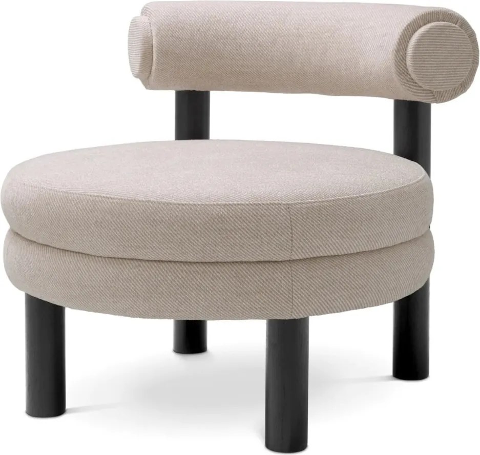 Fotoliu elegant design LUX Zoey, Fisher sand