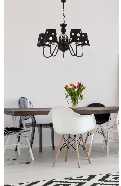 Lustră pe lanț BATLEY 5xE14/60W/230V