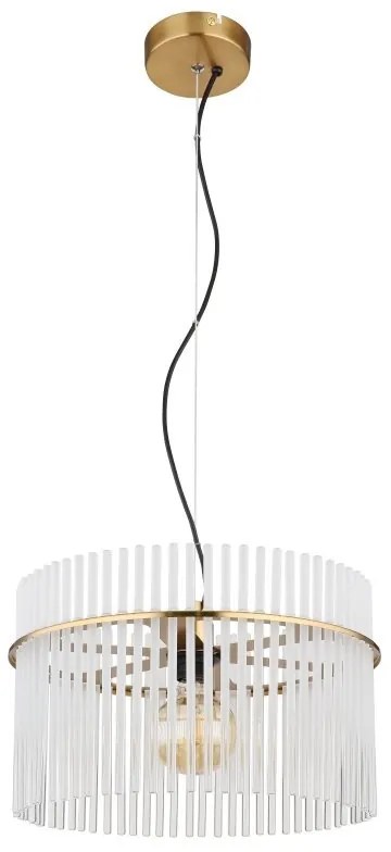 Lustra moderna suspendata GORLEY auriu, 40cm