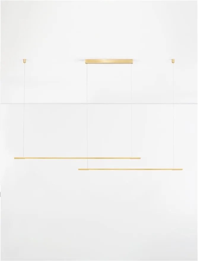 Lustra suspendata LED design liniar BRILLIA 40W, NVL-9060282