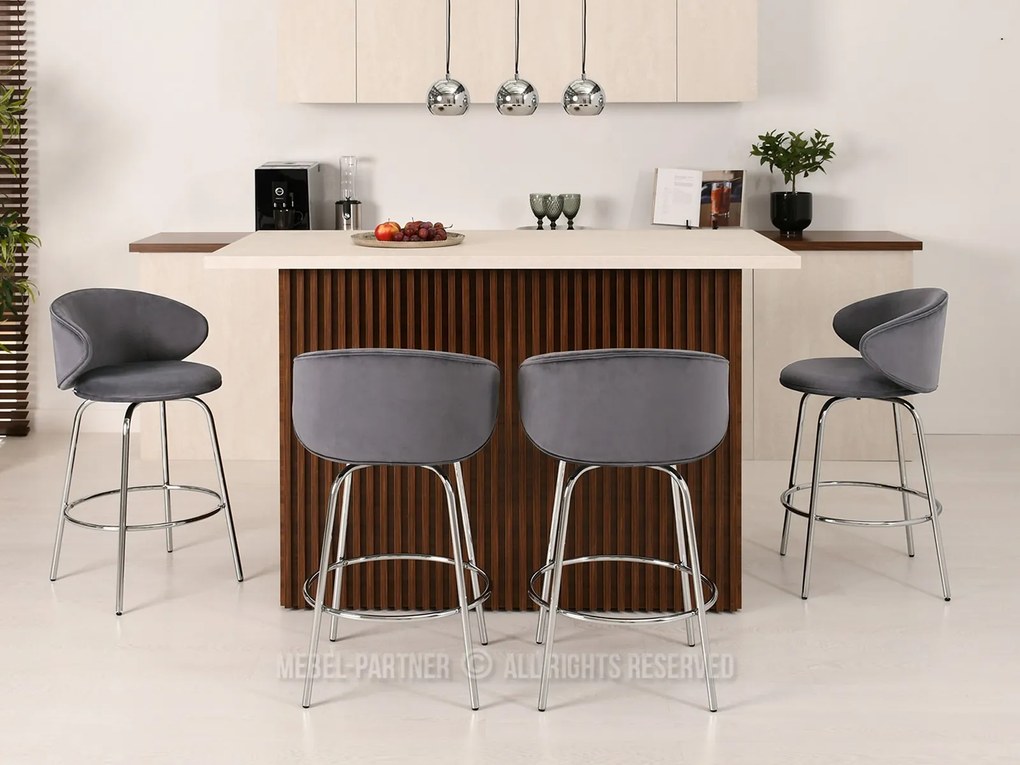 Scaun Jared (grafit + negru). 1110708