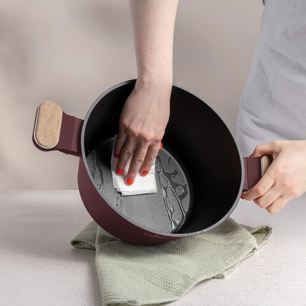 BerlingerHaus Set de vase cu suprafață din titan Leonardo Nordic, 10 piese