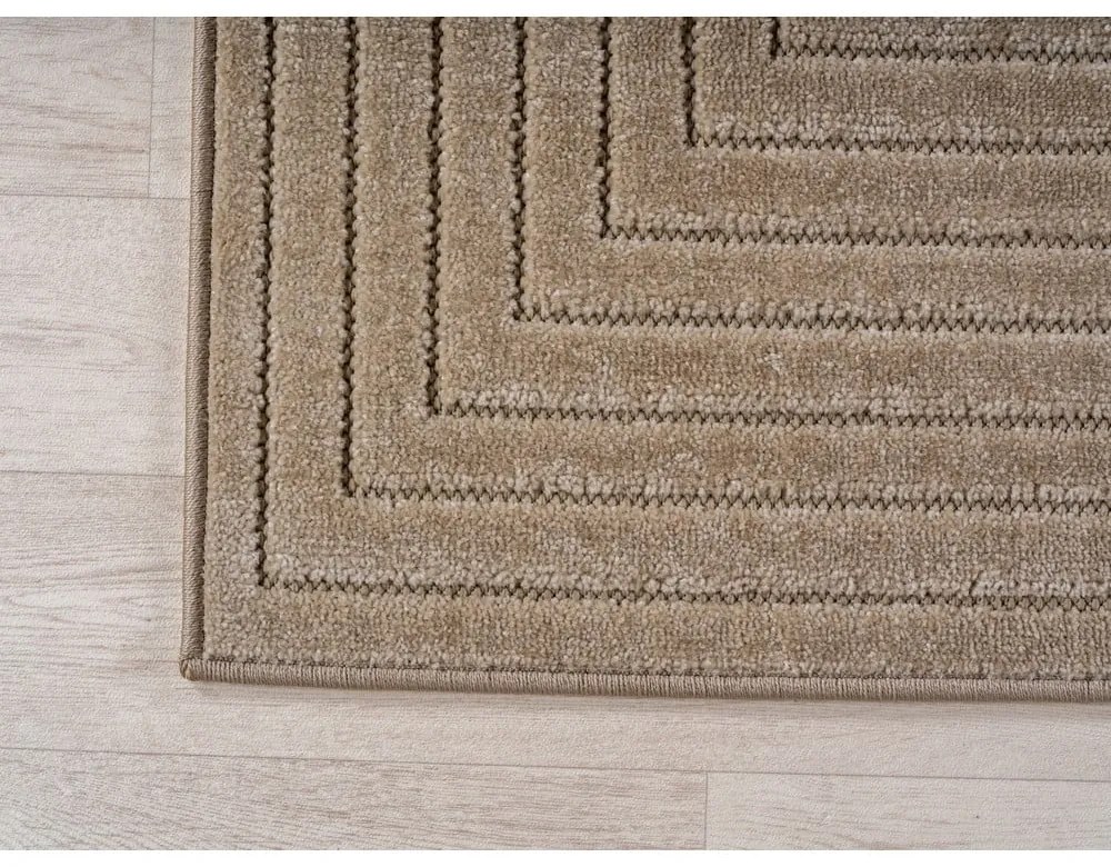 Covor tip traversă pentru interior și exterior bej 80x250 cm Nova 1202 – Ayyildiz Carpets