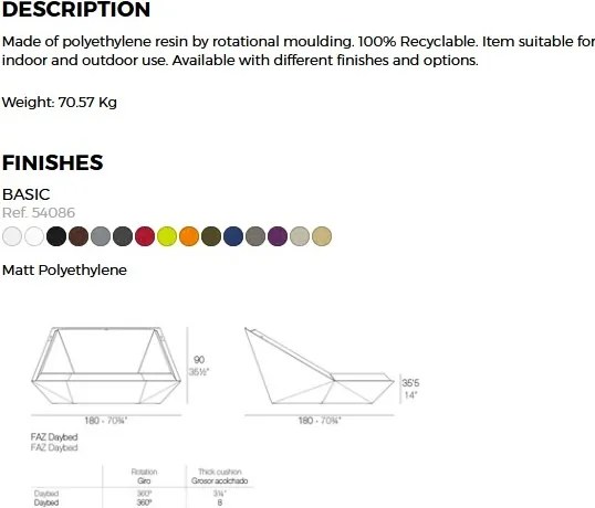 Pat de zi design modern premium lounge FAZ